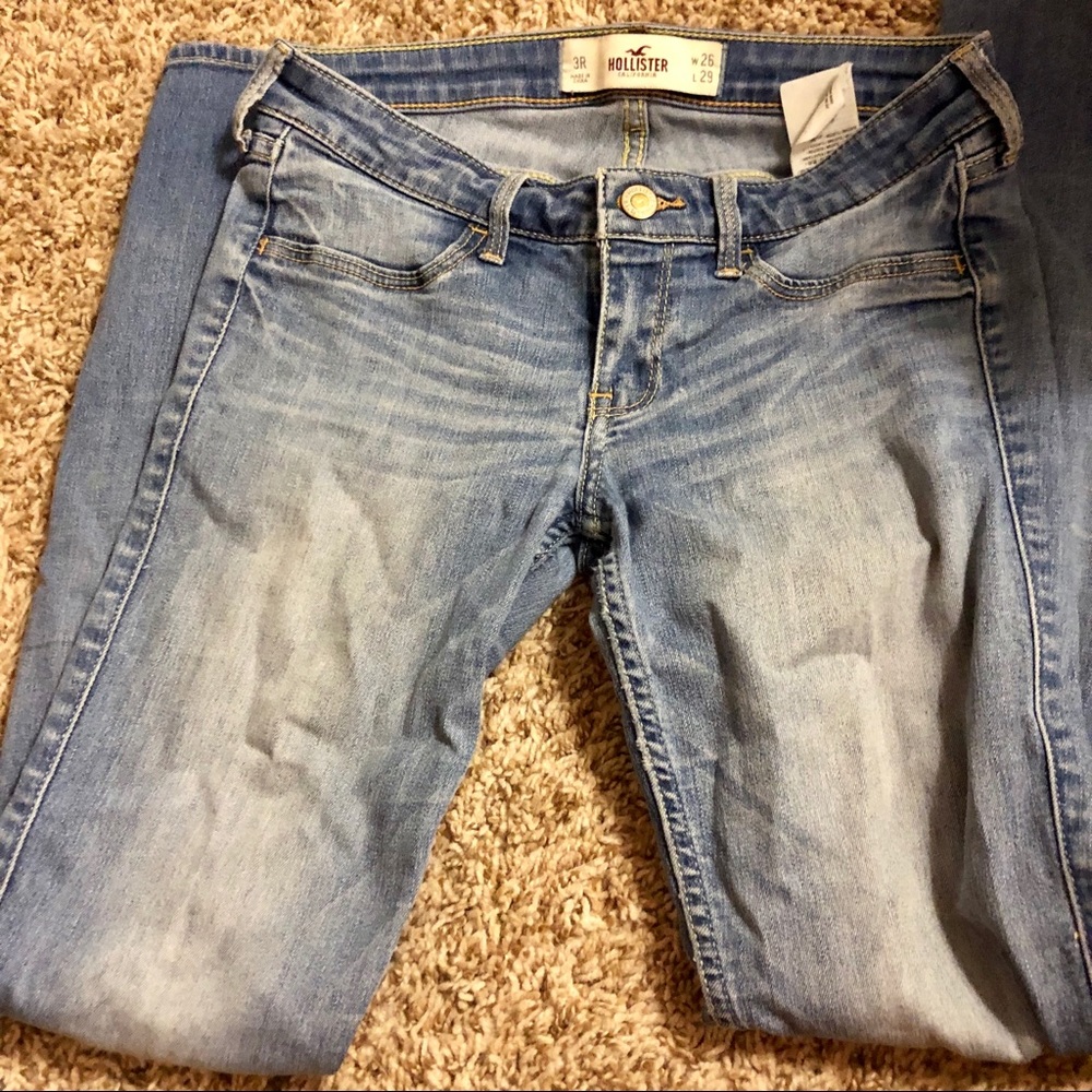 Hollister Light Wash Jeggings